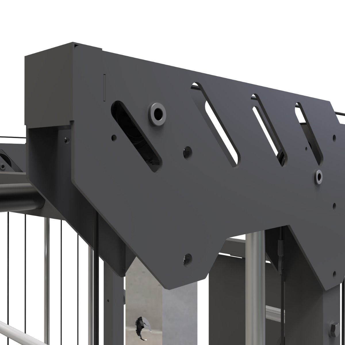 Multigym B1 Double Poulie 240 kg x 2, Multipower, Dips, Presse à jambes, Aviron, Squats et Accessoires