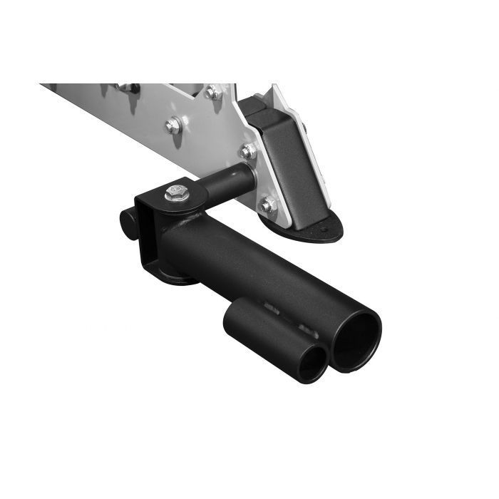 Binom Fitness Multigym B13, poulie double (90,5 kg) Power Rack, Multipower, Leg Press, Row et accessoires