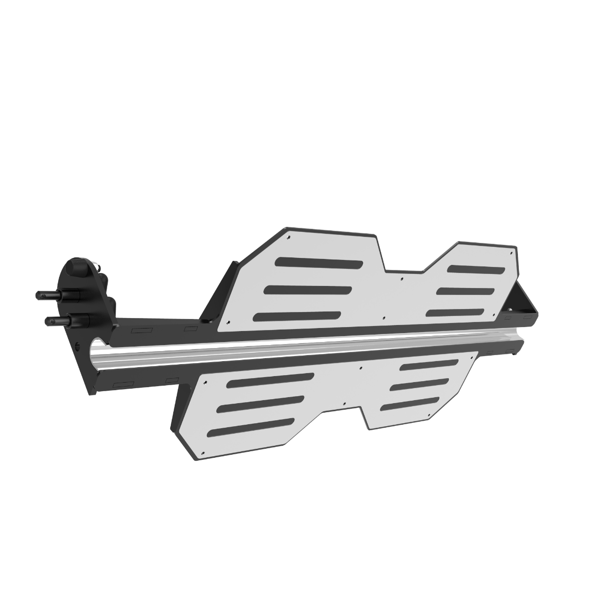 Multigym B22 avec Double Poulie (100Kg x 2) avec Extension Poulie Haute et Basse (100kg), Multipower, Presse jambes, Power rack, Bras mobiles, Arrières plans, Abdominaux et Accessoires